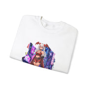 Anime Female Demon Unisex Heavy Blend™ Crewneck Sweatshirt