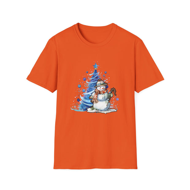 Snowman Unisex Softstyle T-Shirt