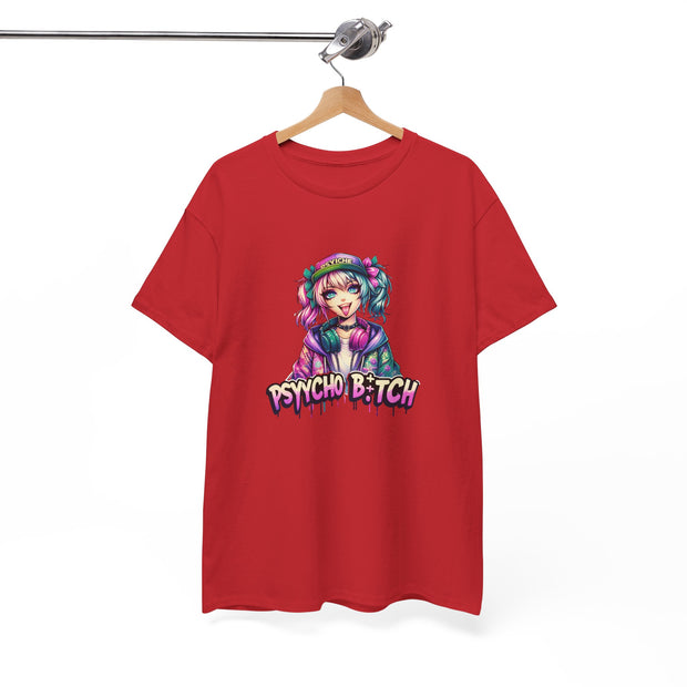 Graffiti Anime Girls Unisex Heavy Cotton Tee
