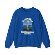 Cree Saskatchewan skies Unisex Heavy Blend™ Crewneck Sweatshirt