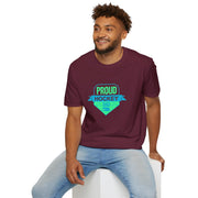 Proud Hockey Dad Unisex Softstyle T-Shirt