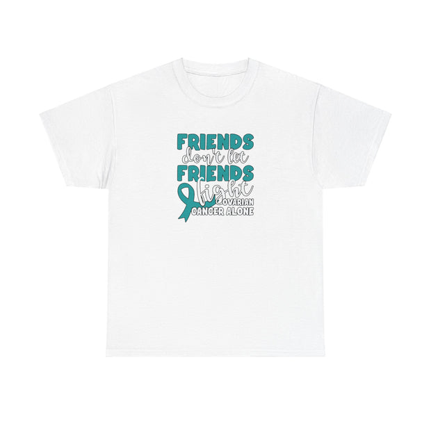 Ovarian Cancer Friends Unisex Heavy Cotton Tee