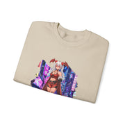 Anime Female Demon Unisex Heavy Blend™ Crewneck Sweatshirt