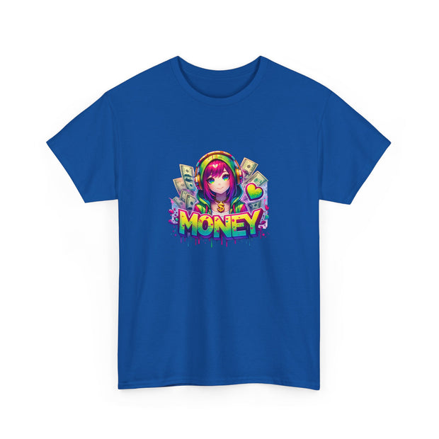 Graffiti Anime Girls Unisex Heavy Cotton Tee