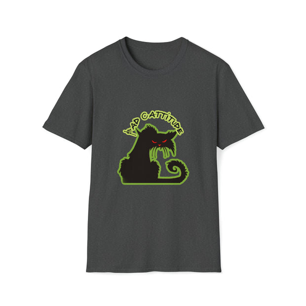 Bad Cattitude Unisex Softstyle T-Shirt