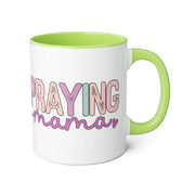 Praying Mama Accent Mugs, 11oz