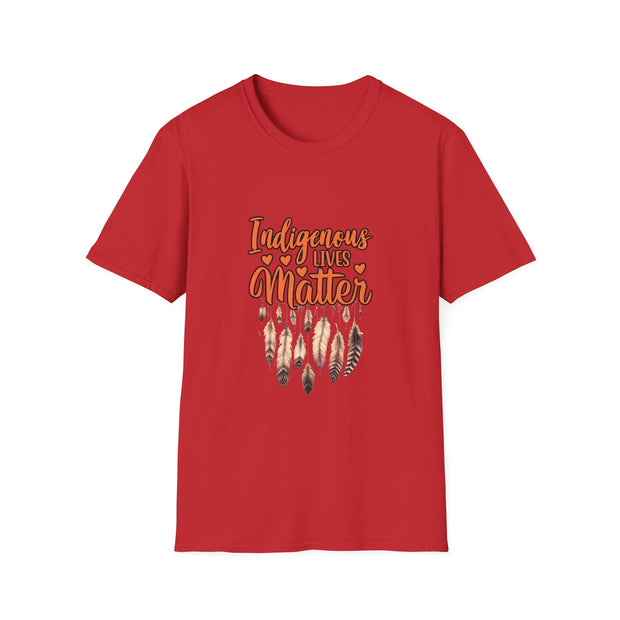 Indigenous Lives Matter Unisex Softstyle T-Shirt