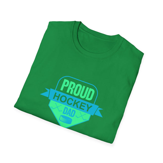Proud Hockey Dad Unisex Softstyle T-Shirt