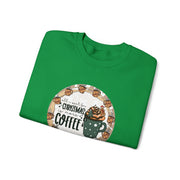 Christmas Coffee Unisex Heavy Blend™ Crewneck Sweatshirt