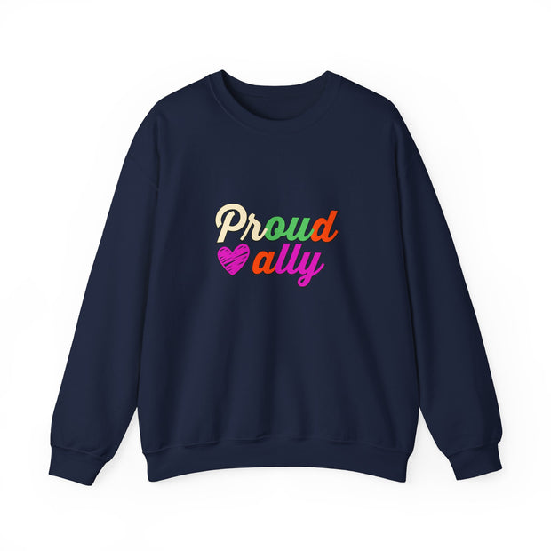 Proud Ally Unisex Heavy Blend™ Crewneck Sweatshirt