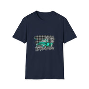 Christmas truck Unisex Softstyle T-Shirt