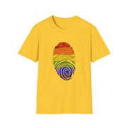 Pride Fingerprint Unisex Softstyle T-Shirt