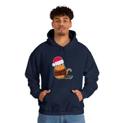 Christmas cat Unisex Heavy Blend™ Hooded Sweatshirt
