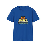 Dad Grandpa Great Grandpa Unisex Softstyle T-Shirt
