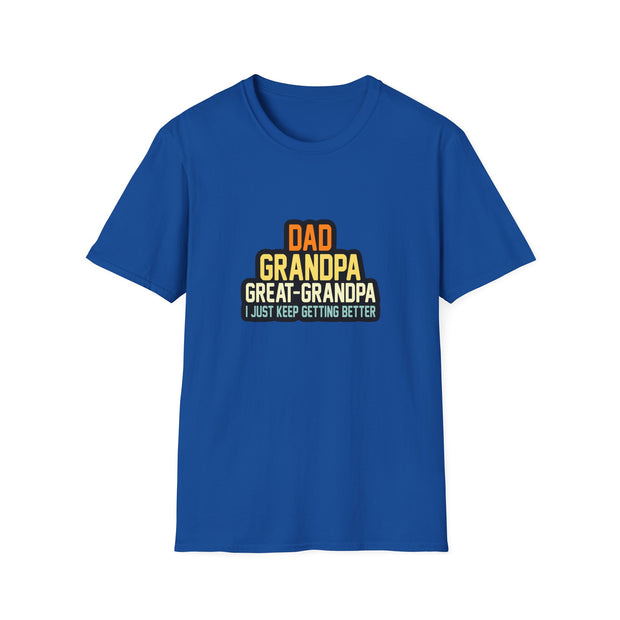 Dad Grandpa Great Grandpa Unisex Softstyle T-Shirt