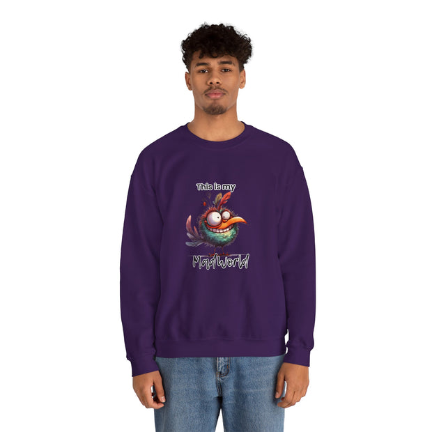 This is My Mad World Unisex Heavy Blend™ Crewneck Sweatshirt