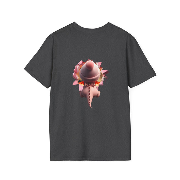 Valentines Dragon 2 Sided Unisex Softstyle T-Shirt