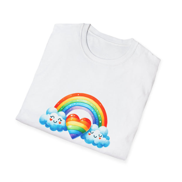 Rainbow Love Unisex Softstyle T-Shirt