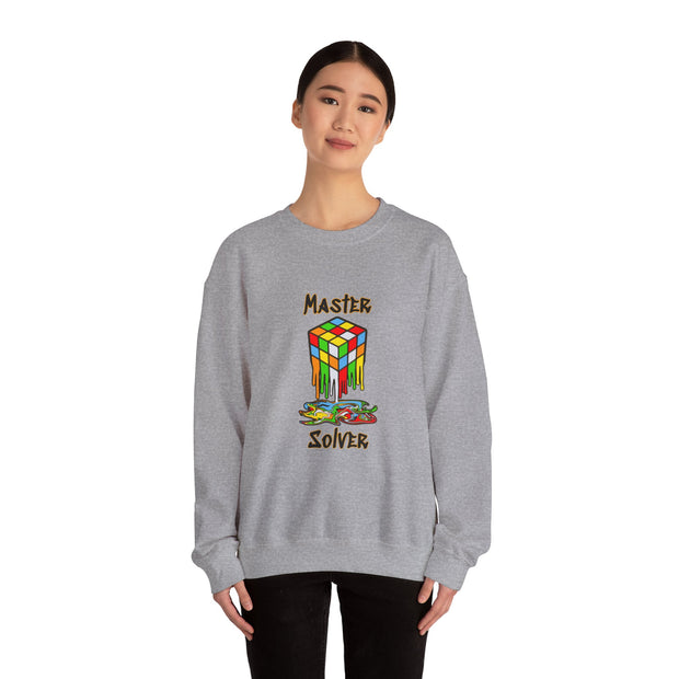 Rubik Cube Unisex Heavy Blend™ Crewneck Sweatshirt