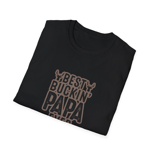 Best Papa Unisex Softstyle T-Shirt