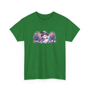 Pastel Snowman Unisex Heavy Cotton Tee