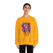 Anime Female Demon Unisex Heavy Blend™ Crewneck Sweatshirt