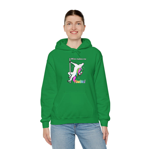 Unicorn Wine Unisex Heavy Blend™ Hooded Sweatshirt