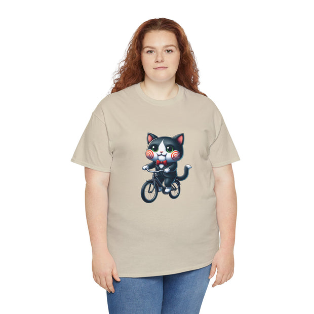 Horror Movie Cats Unisex Heavy Cotton Tee