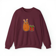 Christmas cat Unisex Heavy Blend™ Crewneck Sweatshirt