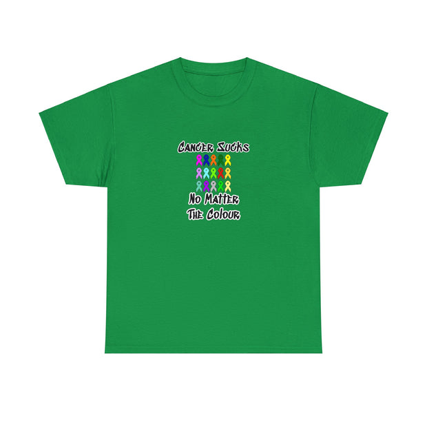Cancer Sucks Unisex Heavy Cotton Tee