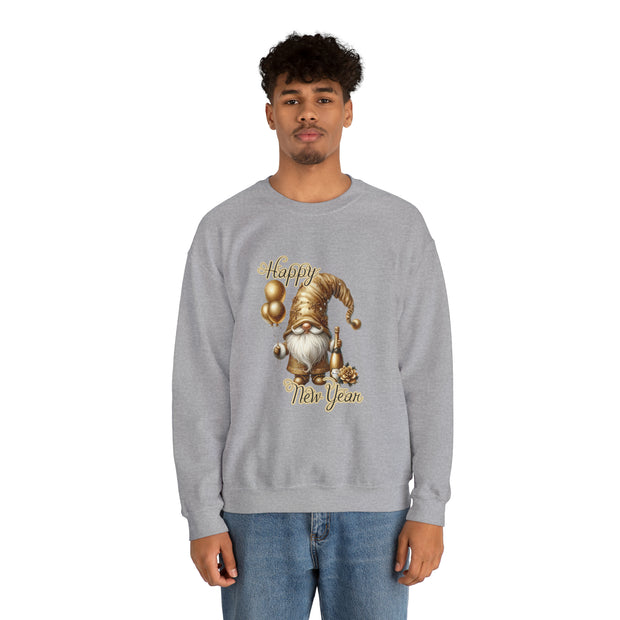 Gnome New Year Unisex Heavy Blend™ Crewneck Sweatshirt