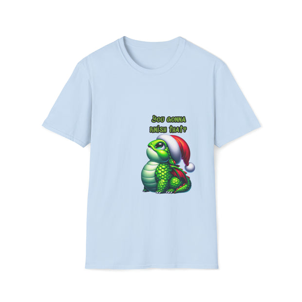 Christmas Dragon Unisex Softstyle T-Shirt