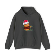 Christmas cat Unisex Heavy Blend™ Hooded Sweatshirt