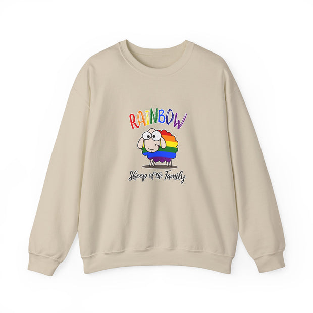 Rainbow Sheep Unisex Heavy Blend™ Crewneck Sweatshirt