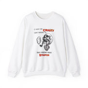 Crazy Skull Unisex Heavy Blend™ Crewneck Sweatshirt