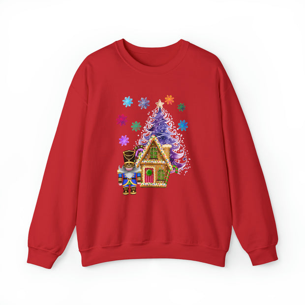 Gnome Nutcracker Unisex Heavy Blend™ Crewneck Sweatshirt