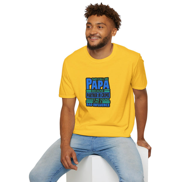 Papa Unisex Softstyle T-Shirt