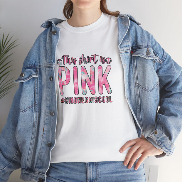 This Shirt is Pink Unisex Heavy Cotton Tee