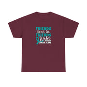 Ovarian Cancer Friends Unisex Heavy Cotton Tee