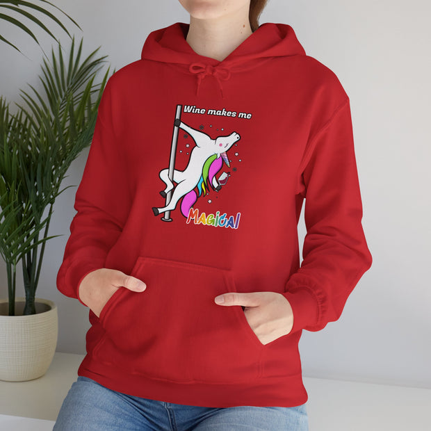 Unicorn Wine Unisex Heavy Blend™ Hooded Sweatshirt