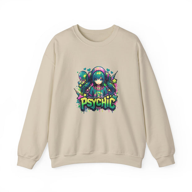 Graffiti Anime Girls Unisex Heavy Blend™ Crewneck Sweatshirt