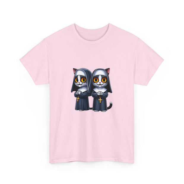 Horror Movie Cats Unisex Heavy Cotton Tee