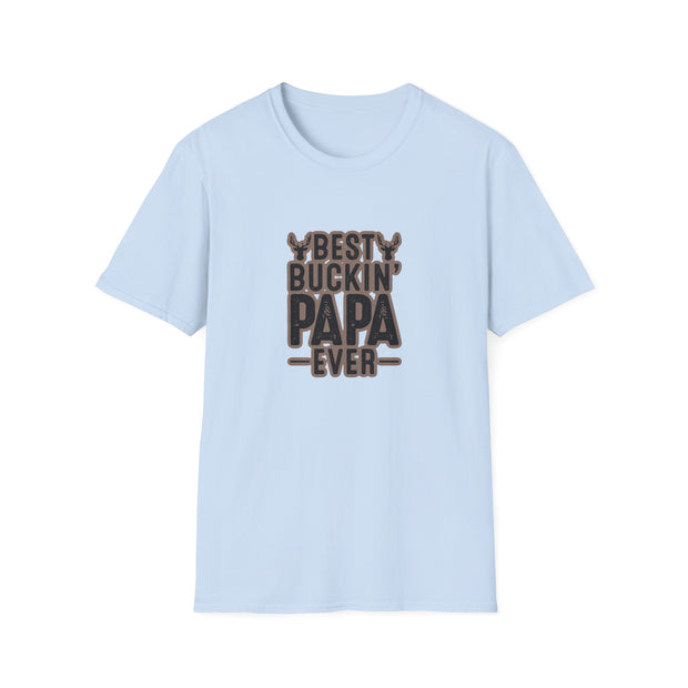 Best Papa Unisex Softstyle T-Shirt