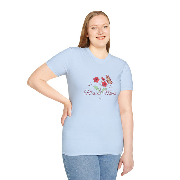 Blessed Mama Unisex Softstyle T-Shirt