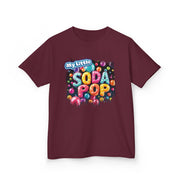 Kids Soda Pop Tee, Fun T-Shirt, Cute Apparel for Kids, Gift for Birthdays, Playdate Outfit, Colorful Kidswear