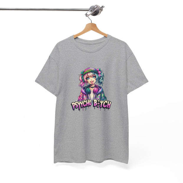 Graffiti Anime Girls Unisex Heavy Cotton Tee