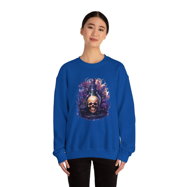 Bottled Skull Unisex Heavy Blend™ Crewneck Sweatshirt