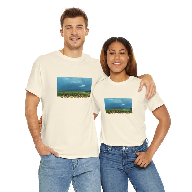 Saskatchewan Skies Unisex Heavy Cotton Tee