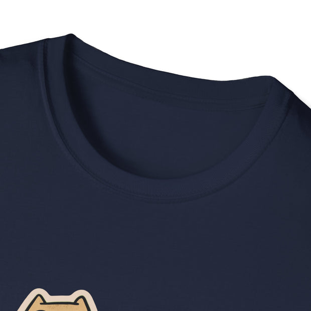 Christmas Cat Unisex Softstyle T-Shirt