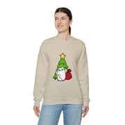 Christmas cat Unisex Heavy Blend™ Crewneck Sweatshirt